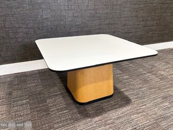 Used 750mm Allermuir square coffee table 