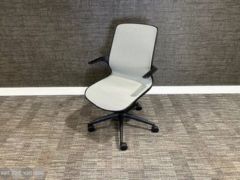 Used Elite operator chair in grey 
