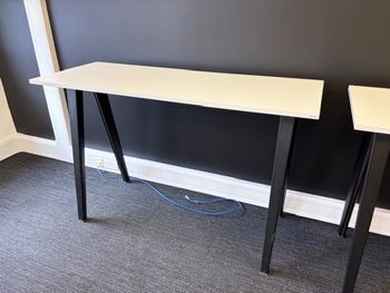 Used 1600mm Steelcase high tables