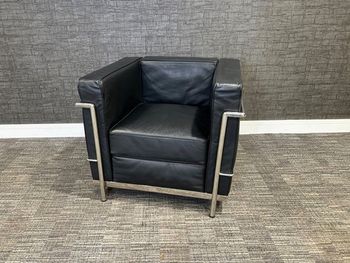 Used Cassina LC2 style armchairs