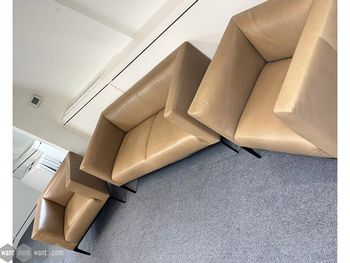 Used Walter Knoll sofa set 