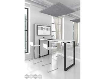 Brand New Media Wall with High Table