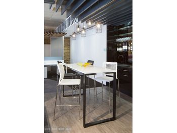 High Tables in various leg and finish options.
1800mm x 700mm. 900mm high