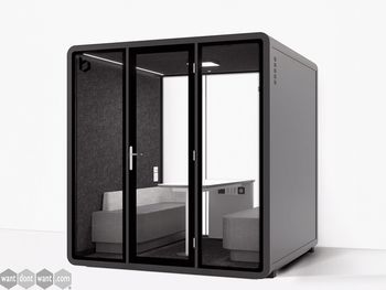 New 4-person acoustic pods class A rated to ISO's 23351-1!