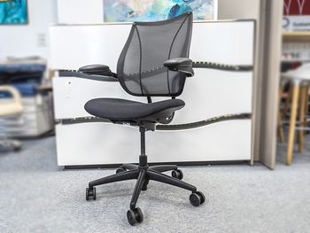 Refurbished Humanscale Liberty Chairs in Black