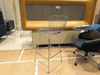 Used Bertoia high back stools 