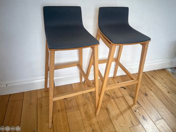 Used Connection stool with upholstered seat