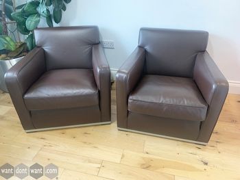 Used B&B Italia armchairs