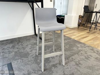 Used grey stools