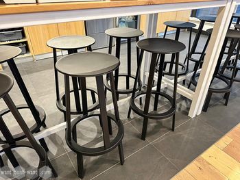 Used 755mm metal swiveling stool