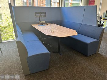 Used Orangebox sofa booth 