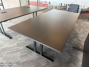 Used 2400mm folding meeting table 