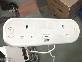 Used power module with USB-A+C