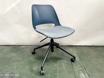 Used Boss Design Saint chairs on wheels