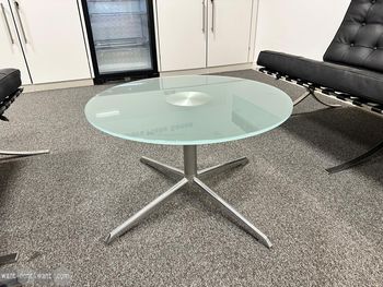 Used 655mm glass coffee table 