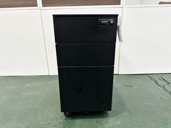 Used Black Techo Pedestals 