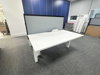 Used 1200mm Senator Back to Back Sit Stand desks
