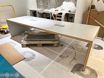 Used 3000mm James Burleigh Waldo 45 table with power