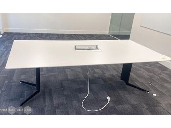 Used 2400mm Senator meeting table 