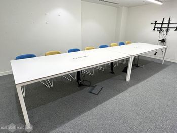 Used 2500mm Meeting Table with ply edge
