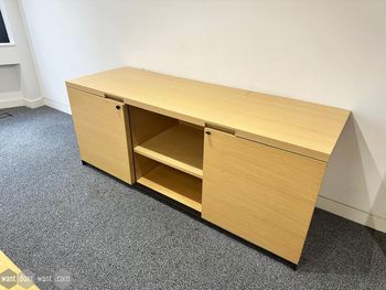Used 1800mm credenza with rear cable access
