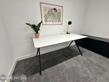 Used 1600mm Senator executive desk with splayed legs
