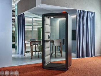 New Hushfree XS acoustic pod - rated class A per ISO 23351-1
