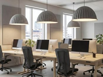 New acoustic pendant lightshade