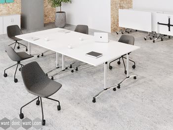 New flip top tables with choice of size and finish 