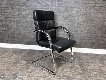 Used William Hands executive cantilever meeting chair