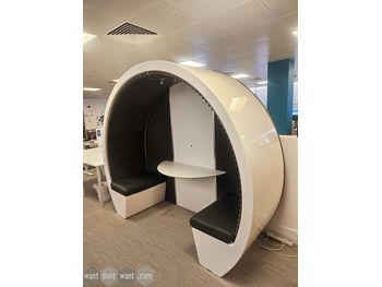 Used Acoustic The Meeting Pod Co Indoor 2-Person Meeting Pod
