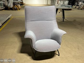 Used Muuto 'Doze' lounge high-back armchair 
