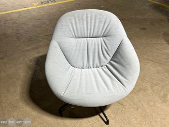 Used Hay 'AAC 81 Soft' swivel lounge chair in Trio 113