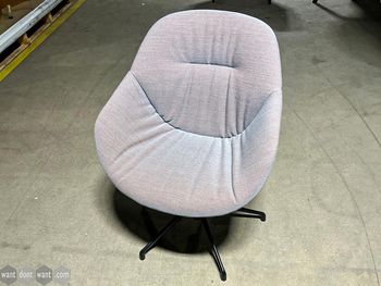 Used Hay 'AAC 81 Soft' swivel lounge chair in Trio 416