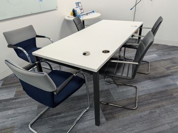 Used 1800mm desk with power and port