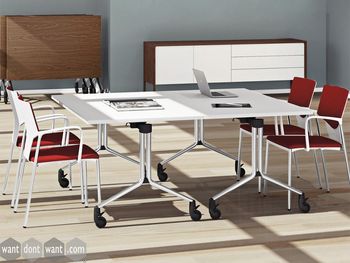 New flip top tables with choice of size and finish 