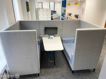 Used 2640mm elegance 4-person sofa booth 