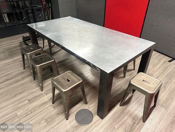 Used 2000mm metal meeting table