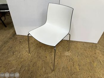 Used Arper Catifa 46 canteen chair 