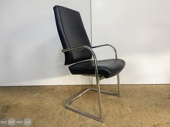 Used high back leather meeting chair 
