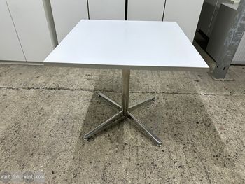 Used 800mm Frovi square canteen table