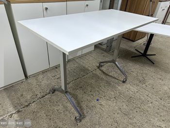 Used 1600mm high folding table 