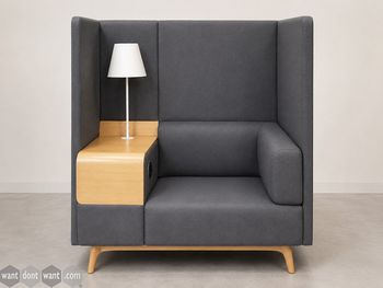 Used single person booth 