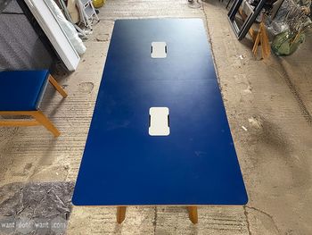 Used 2600mm Allermuir high table with power