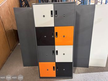 Used Triumph multi-coloured locker