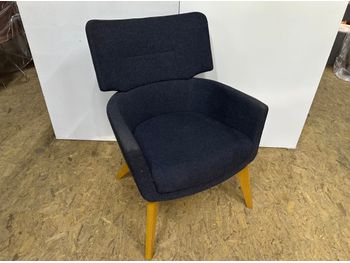 Used Connection armchair in dark blue fabric