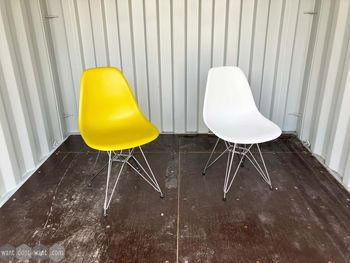 Used Vitra Eames DSR RE side chair 