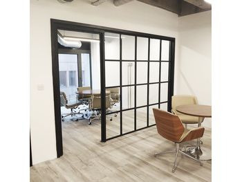 Brand New Glass Partitioning System - it really will transform your office!