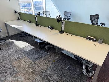 Used 1400mm Herman Miller bench desks