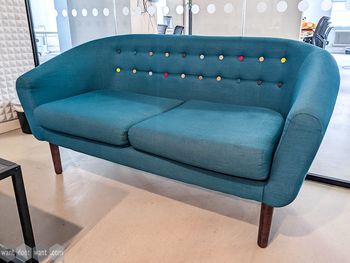 Used 1500mm sofa with wooden legs